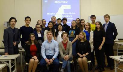 Встреча с военным наблюдателем миротворческой миссии Организации Объединённых Наций в Западной Сахаре