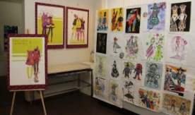 Студенты кафедры сервисных технологий ВГУЭС представили свои работы на выставке Fashion графики