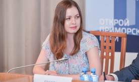 Директор туристско-информационного центра Приморского края Дарья Гусева выступила перед студентами МИТГ