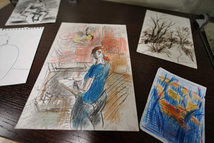 Выставка графики Оксаны Раевской «В моменте...»