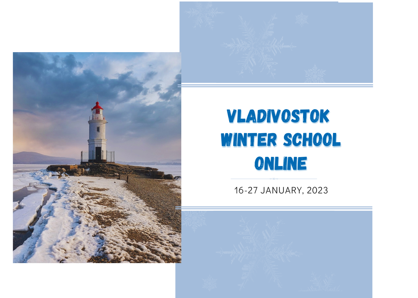 Vladivostok Winter School online 2023