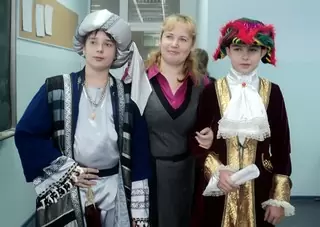 Рождество в средневековом городе отпраздновали на уроке истории ученики Академического колледжа ВГУЭС