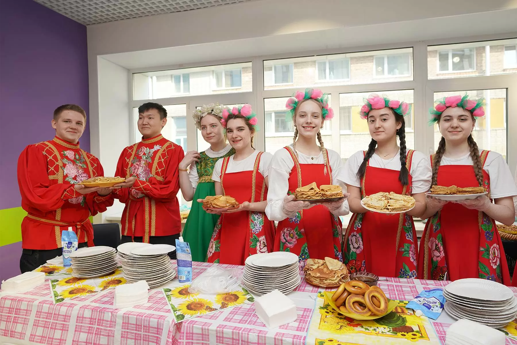 Масленица пришла. Студенты ВВГУ отмечают русский народный праздник
