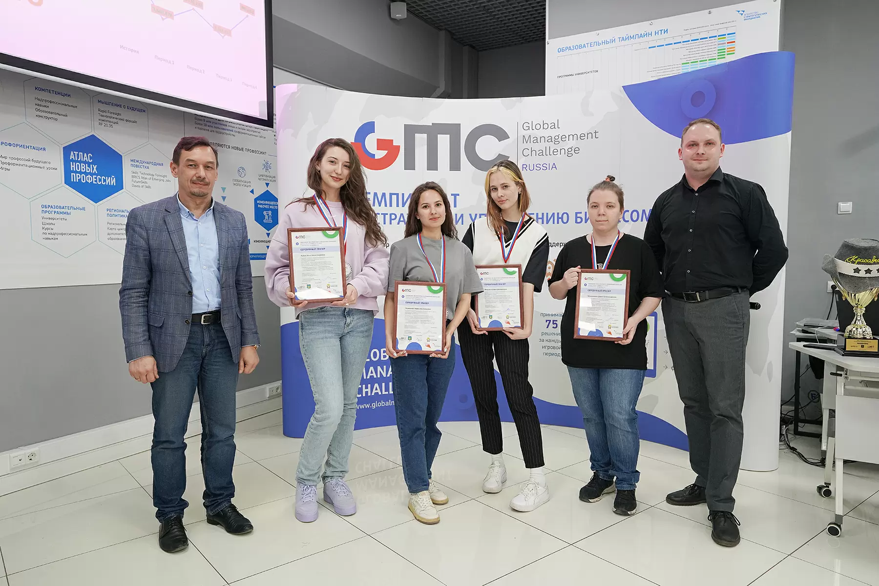 Студентки ВВГУ – серебряные призеры регионального этапа Кубка Global Management challenge