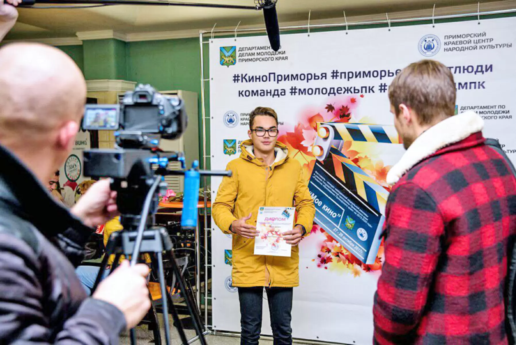 Студенты Высшей школы телевидения ВГУЭС - победители Всероссийского кинофестиваля «Весёлая ларга»