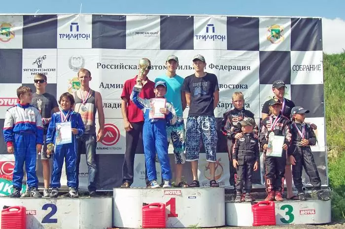 Картингисты сборной ВГУЭС – вновь чемпионы Дальнего Востока!