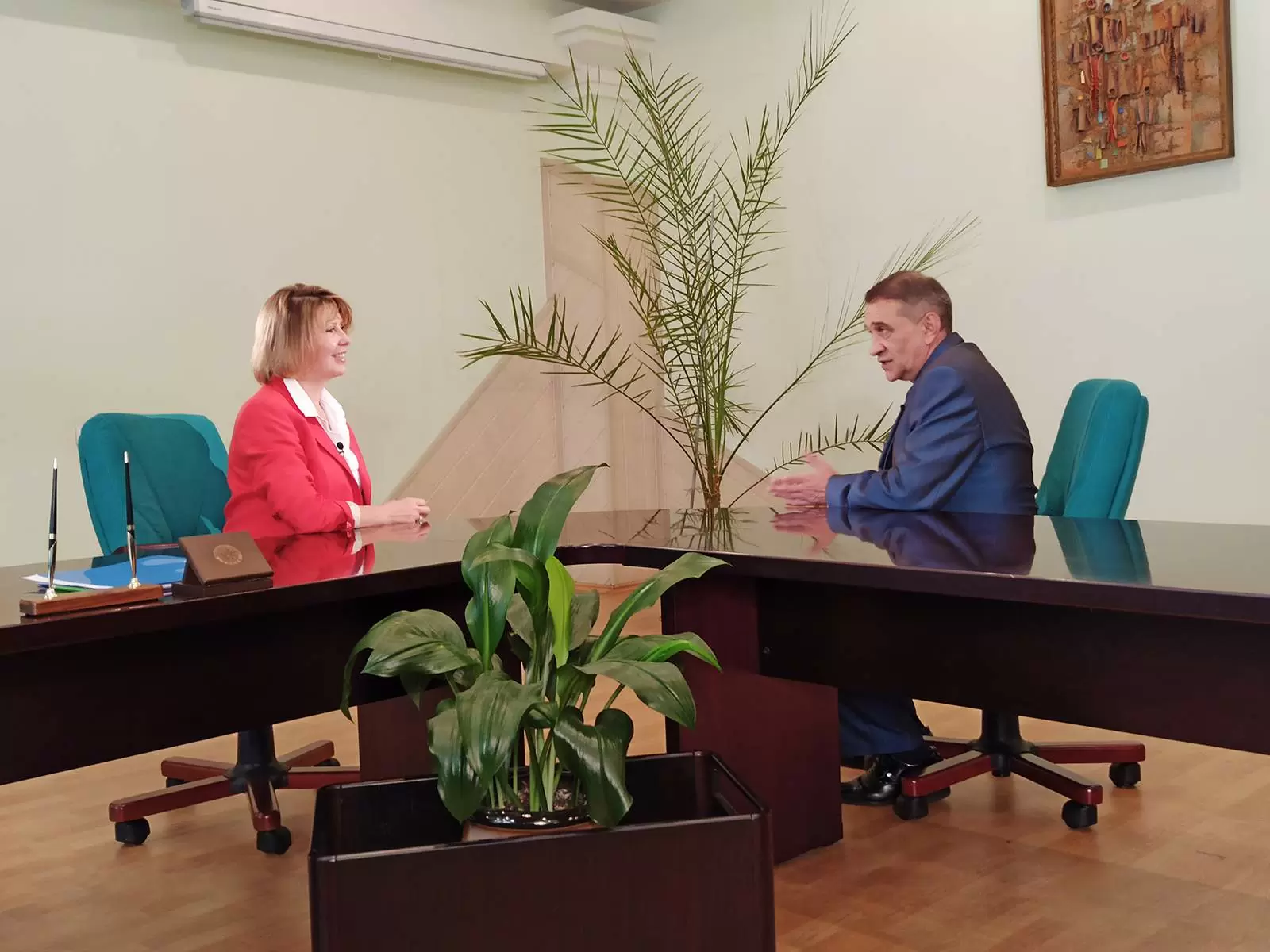 Ректор ВГУЭС Татьяна Терентьева в эфире телеканала Россия 24