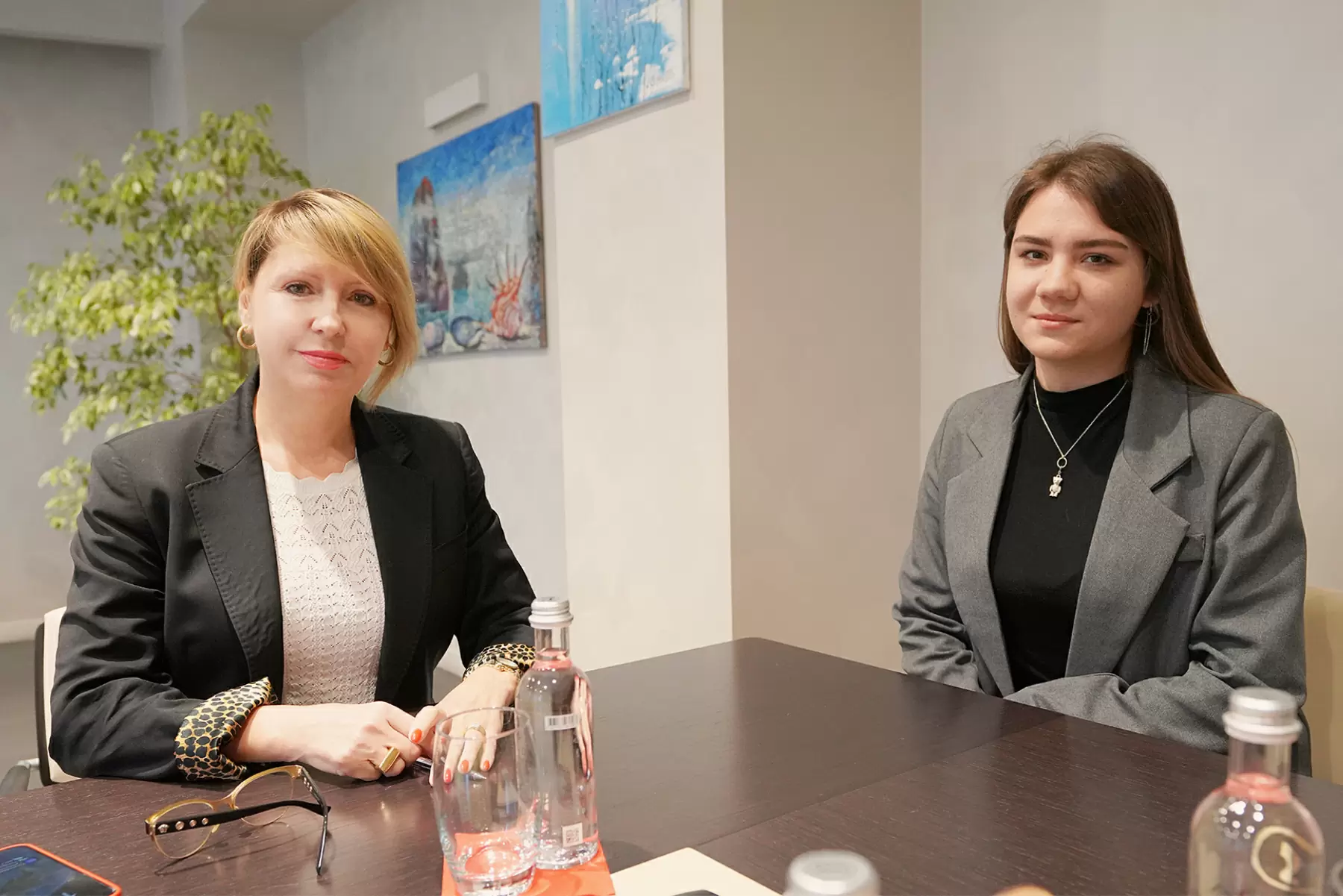 Ректор ВВГУ Татьяна Терентьева встретилась со студенткой ВШКТВ в «Школе наставничества»
