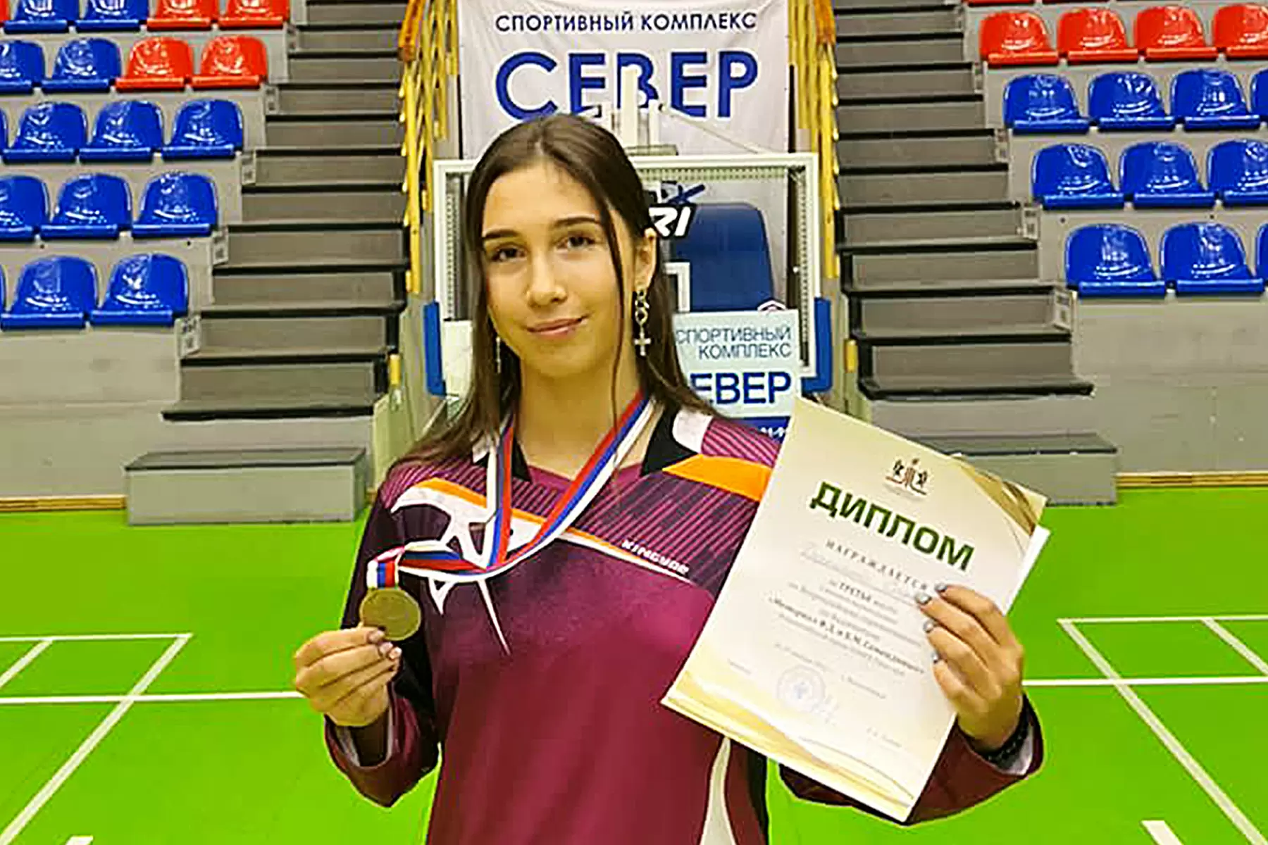 Бадминтонистка Института физической культуры и спорта ВВГУ играет за юношескую сборную России