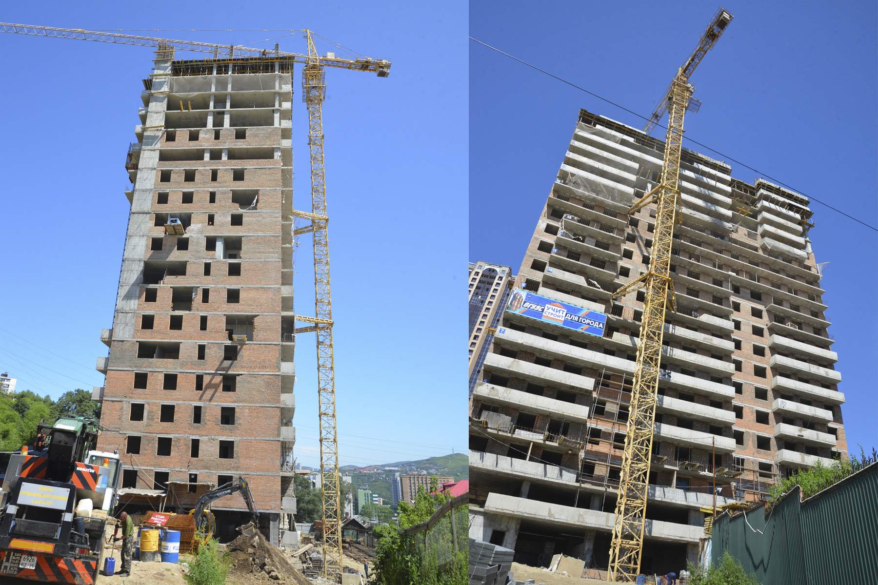 Дом для преподавателей ВГУЭС «дорос» до 20-этажной отметки