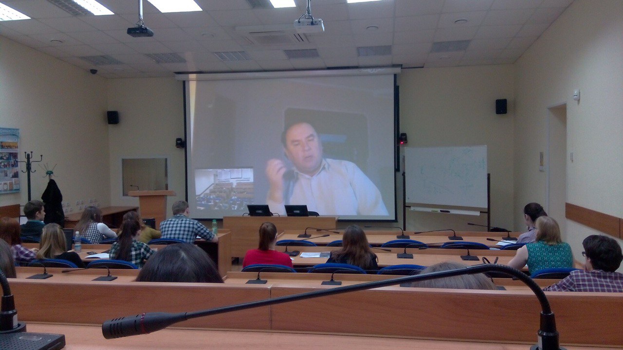 В Институте права начался цикл интерактивных лекций, проходящих в формате видеоконференции