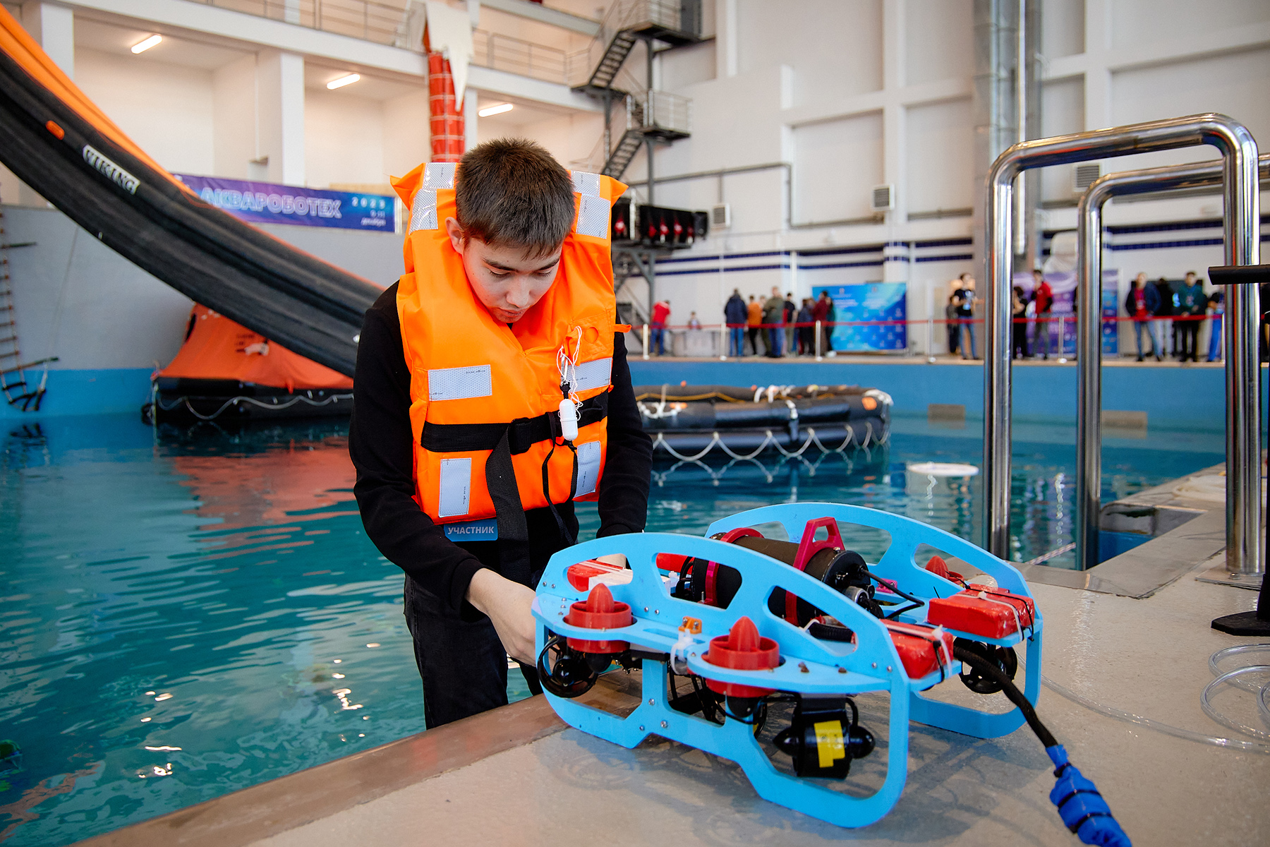 Всероссийская командная инженерная олимпиада «Аквароботех» в ВВГУ