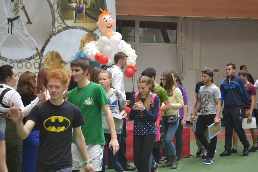 В СК «Чемпион»  ВГУЭС прошел I Фестиваль здоровья и фитнеса для молодежи города Владивостока