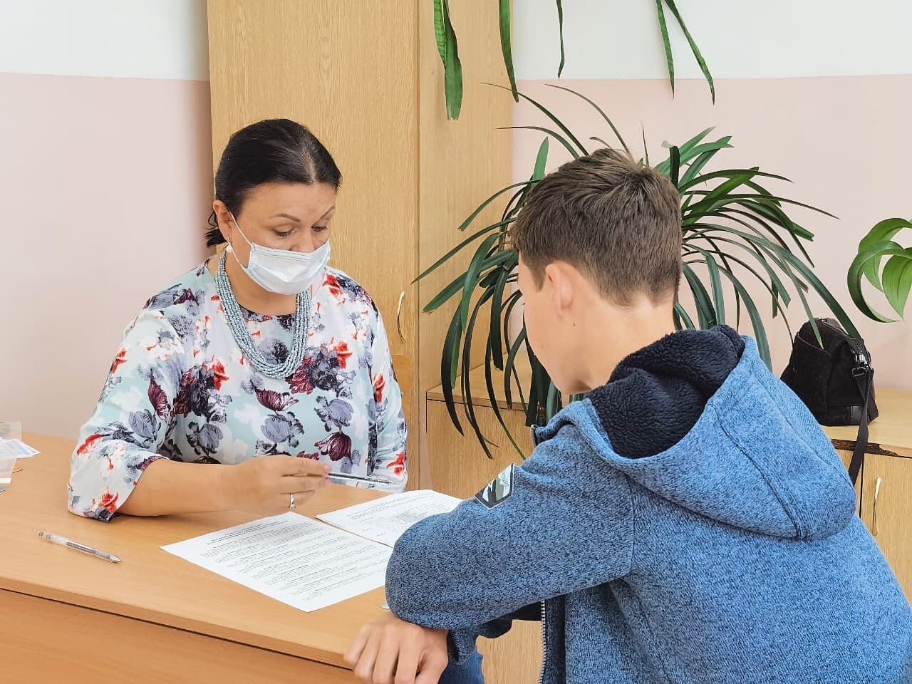 Первое в новом учебном году профтестирование прошло на базе МБОУ СОШ №56