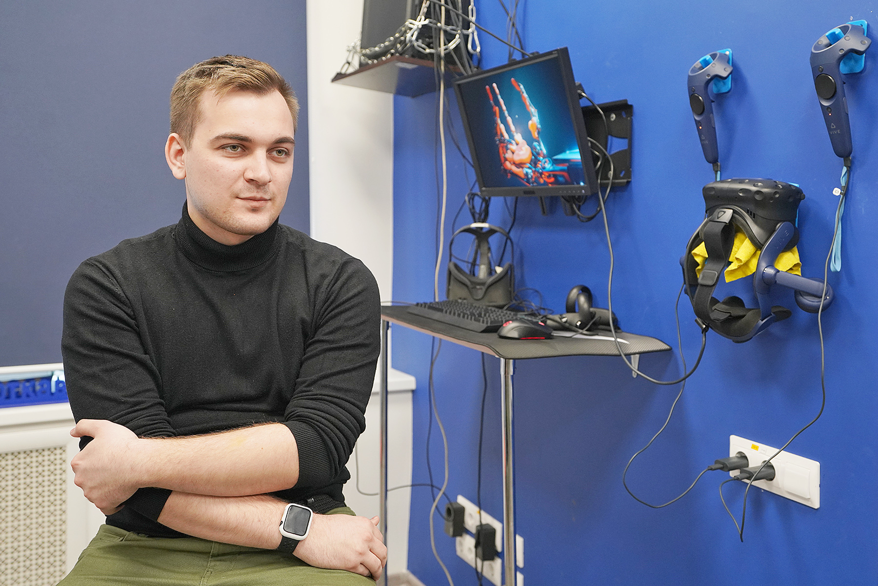 Студенты ВВГУ используют  виртуальную реальность как обучающий симулятор