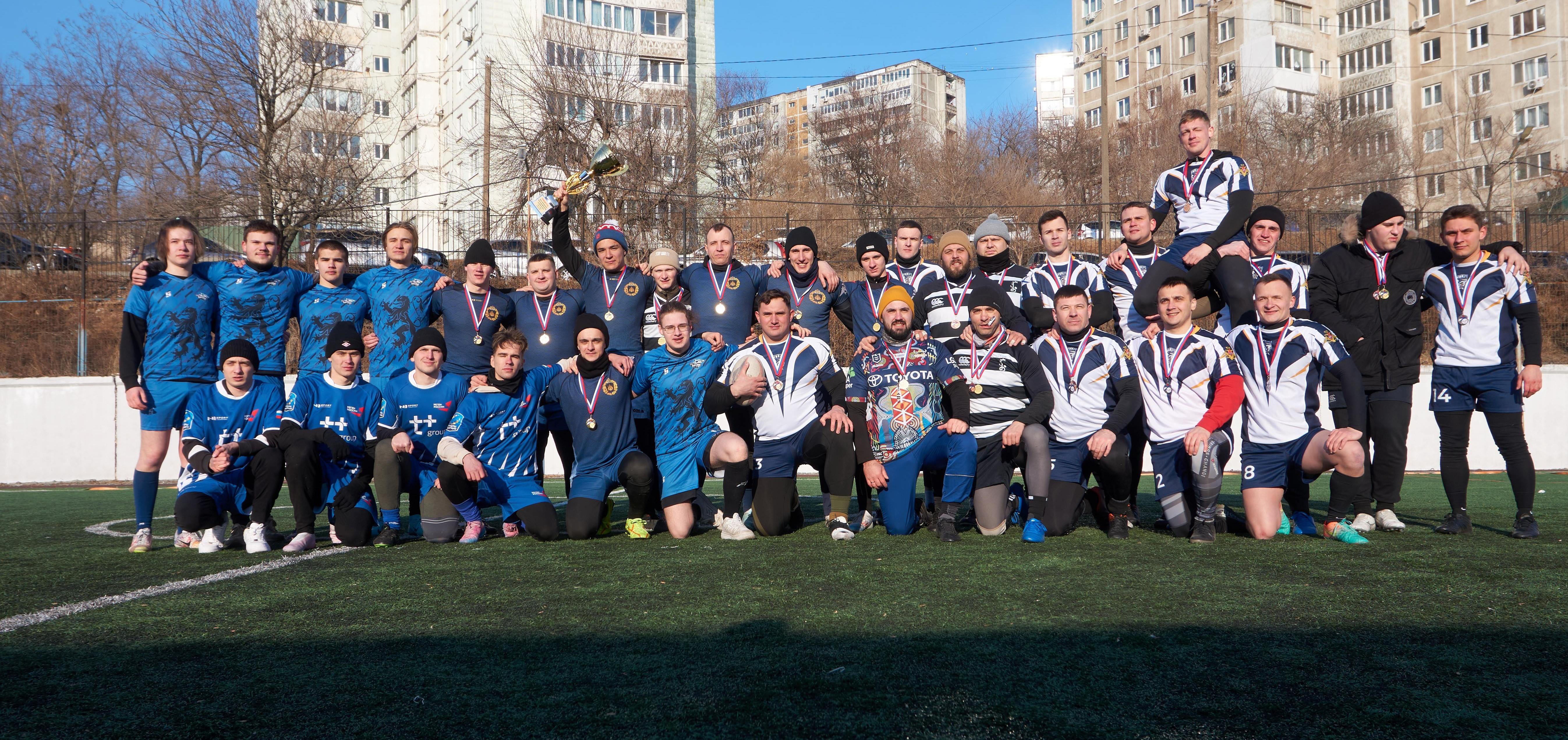 Сборная ВВГУ выступила в традиционном Кубке командующего Тихоокеанским флотом по регби