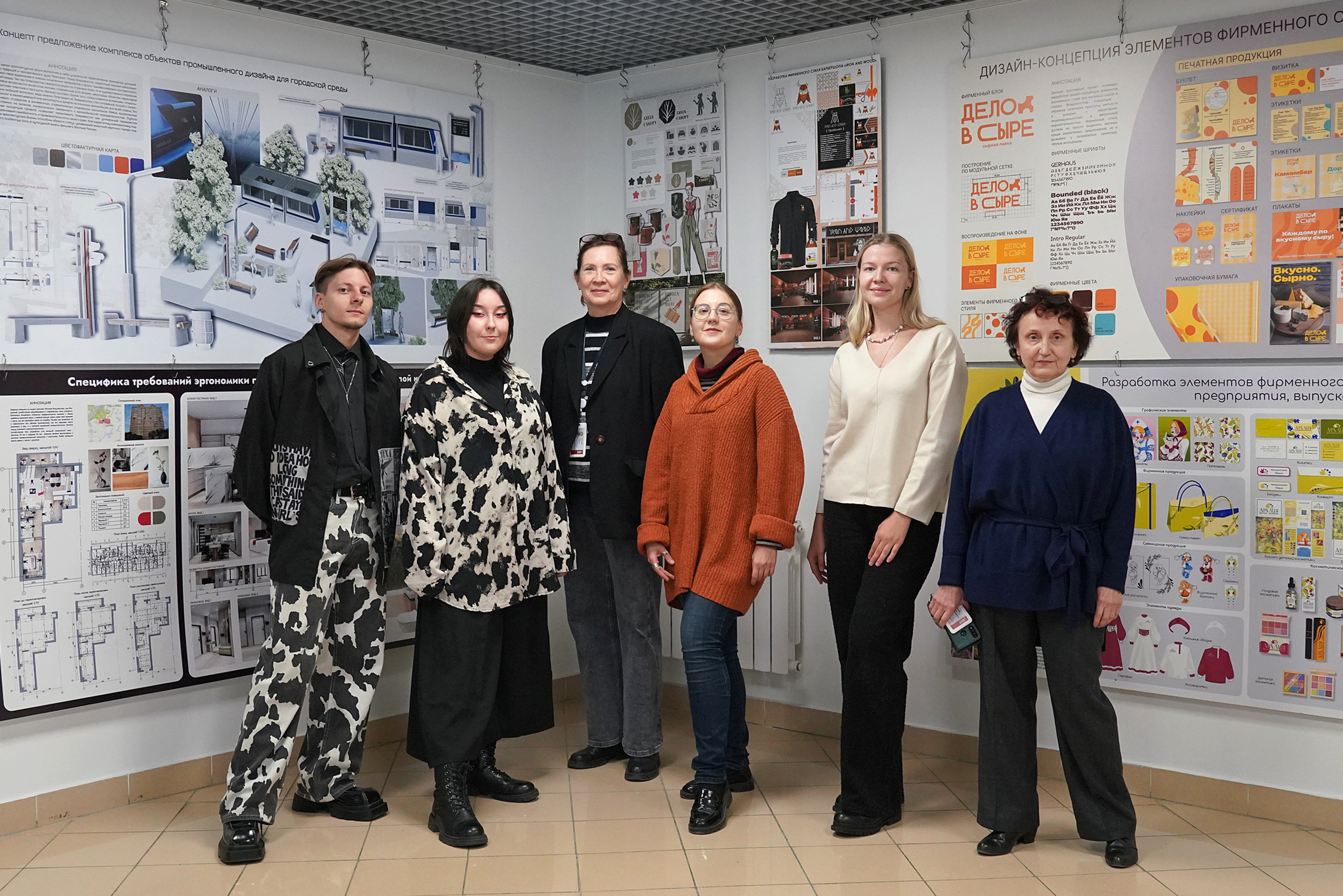 В ВВГУ открылась международная дизайнерская выставка «5.0»