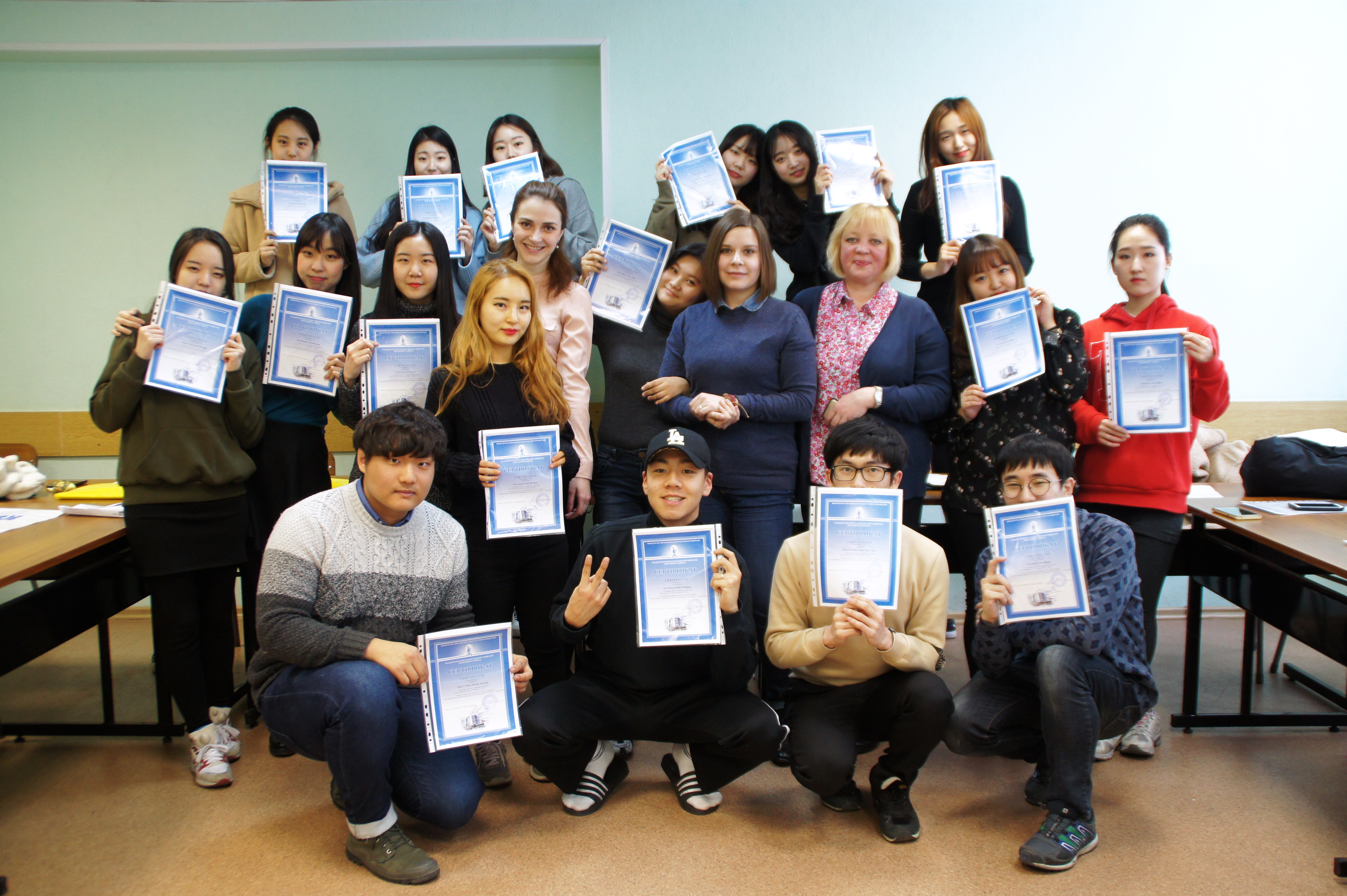 Студенты университета Халлим – постоянные участники языковой школы ВГУЭС