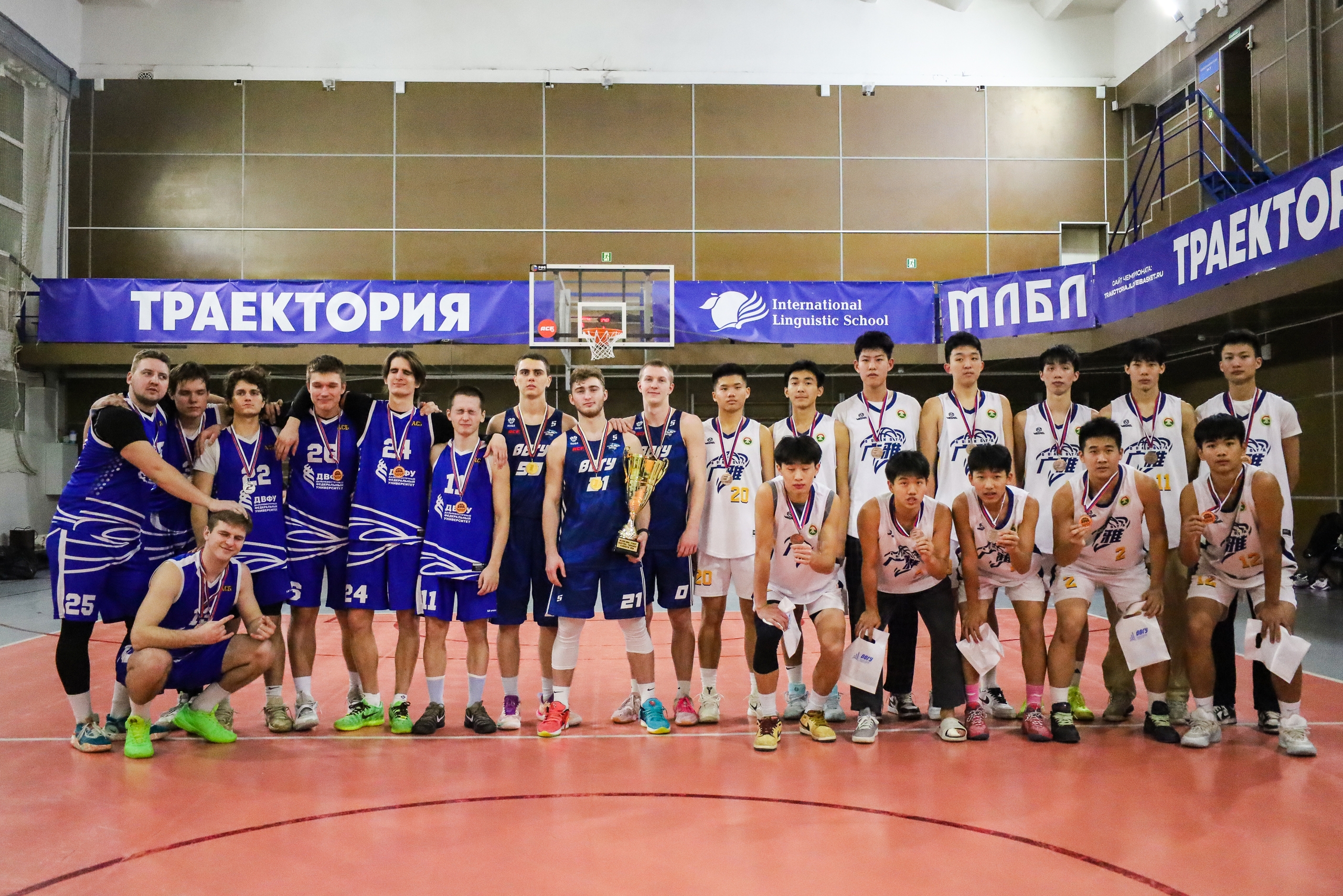 Сборная ВВГУ выиграла международные российско-китайские соревнования по баскетболу