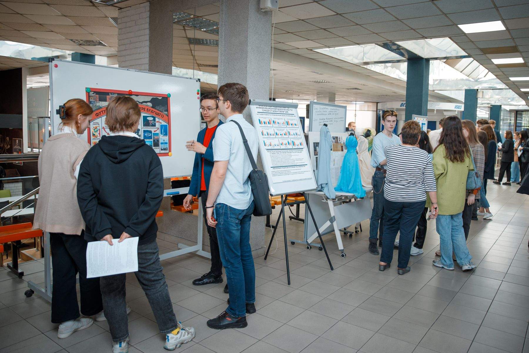 Студенты Кафедры ИТС на исследовательском форуме «Science start»