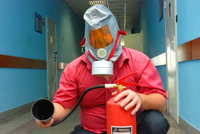 Добровольная пожарная дружина ВГУЭС успешно прошла первую проверку учебной тревогой