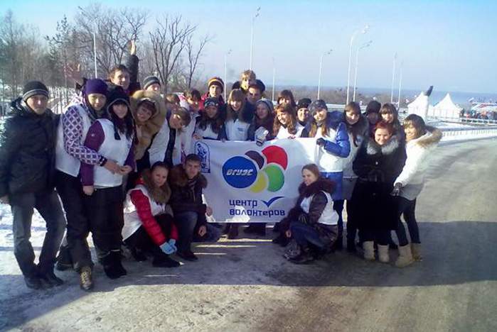 Волонтеры ВГУЭС первыми протестировали новую трассу во Владивостоке
