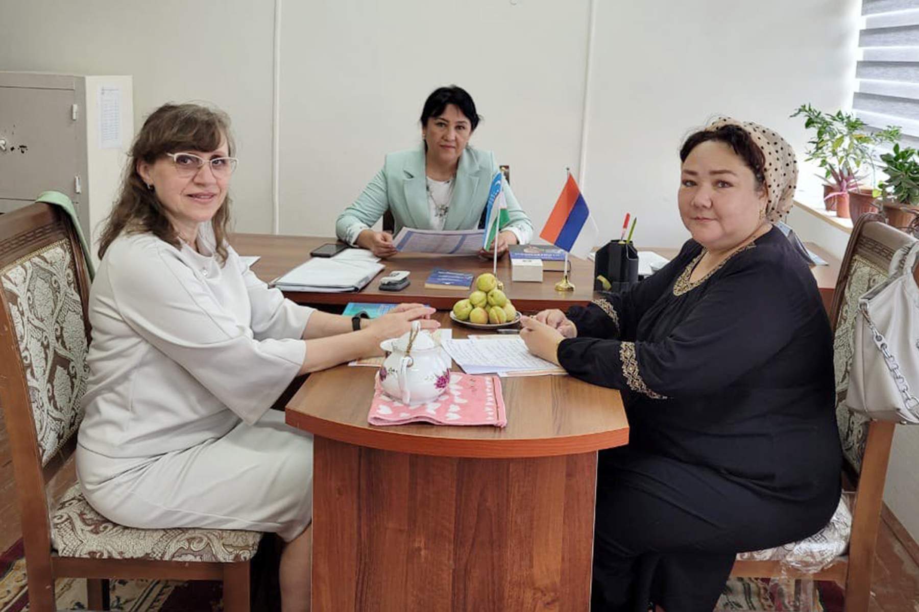 Преподаватель ВВГУ рассказала о новых технологиях в обучении коллегам из Узбекистана