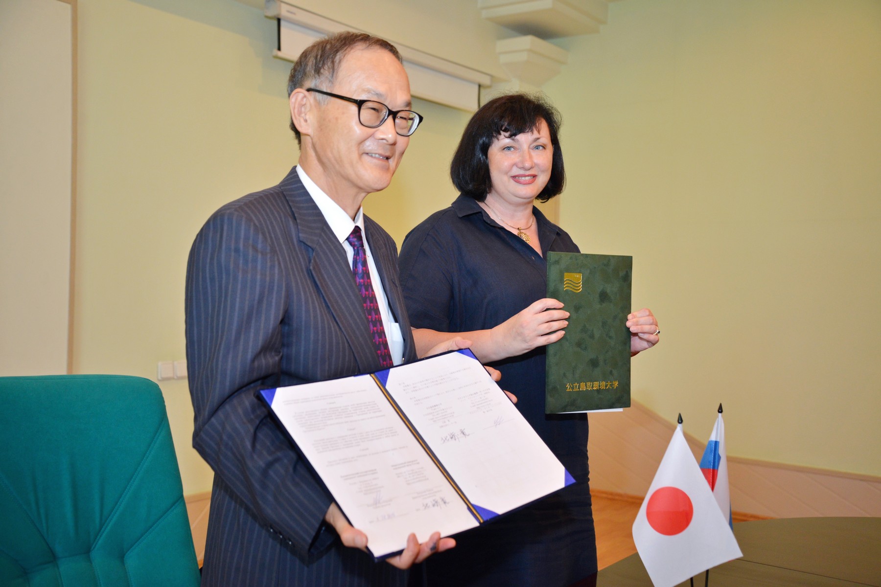 ВГУЭС расширяет сотрудничество с Университетом окружающей среды Тоттори