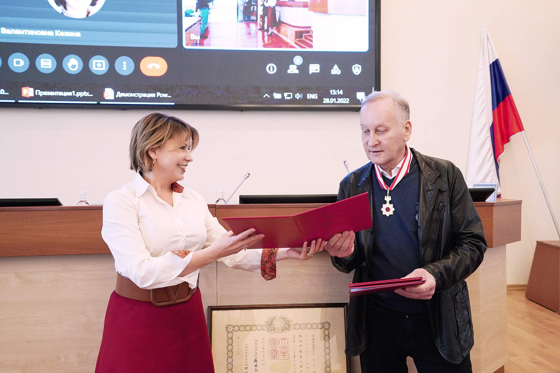 Заседание Ученого совета ВГУЭС — награды, новые институты, инновационные подходы