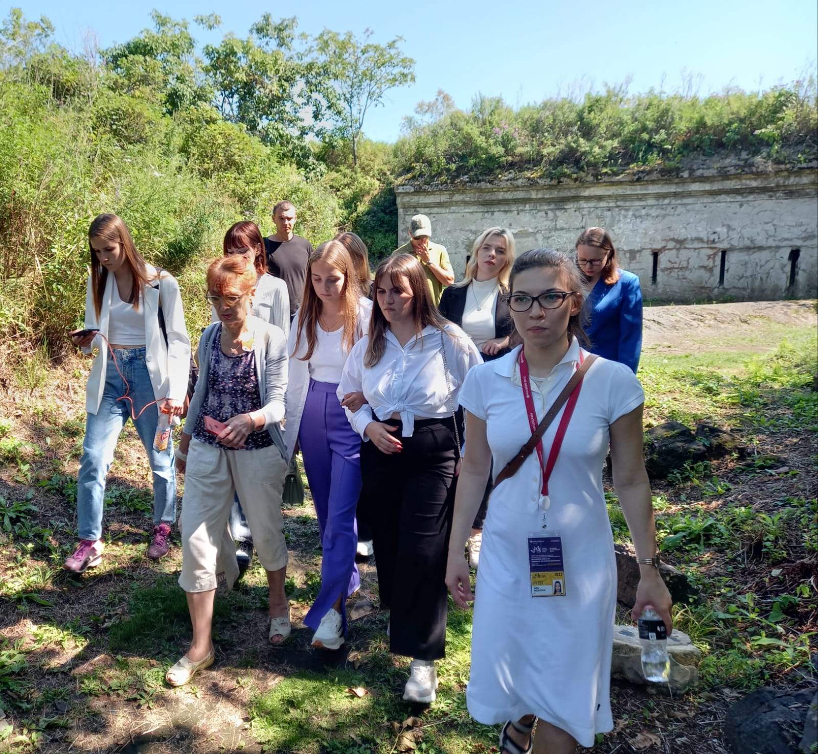 Музей Арсеньева провел экскурсию по форту Поспелова для студентов АК ВВГУ