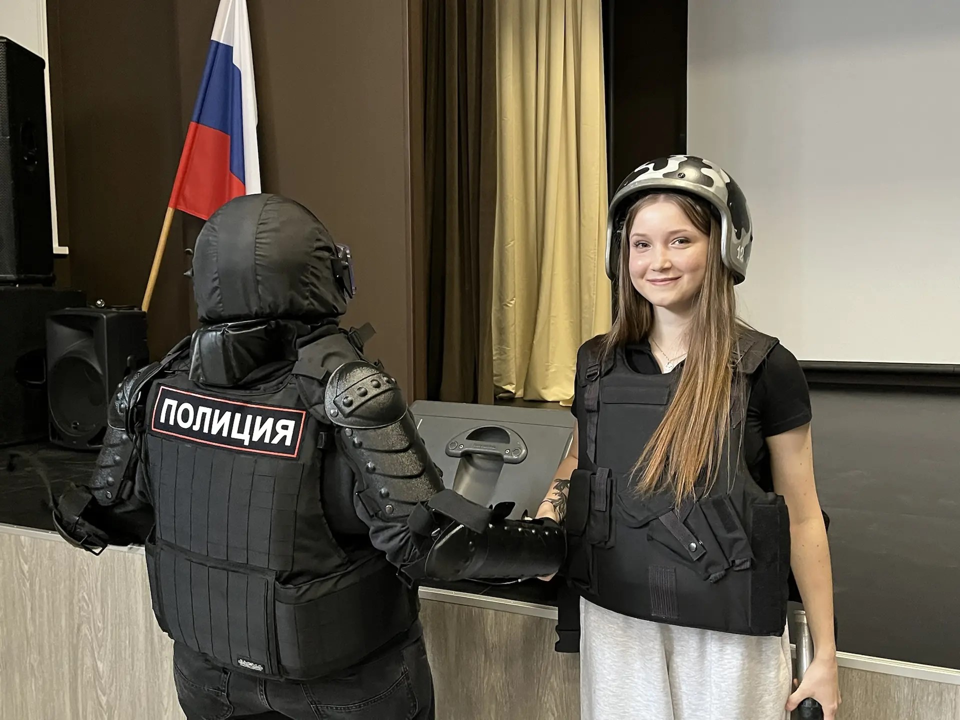 Мастер-класс от патрульно постовой службы