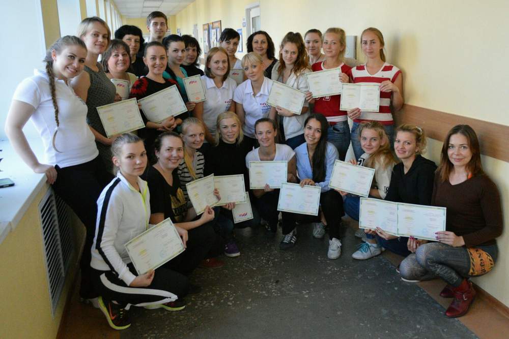 Мытницкая Анастасия студентка филиала ФГБОУ ВО «ВГУЭС» в г. Находке – участник семинара по черлидингу