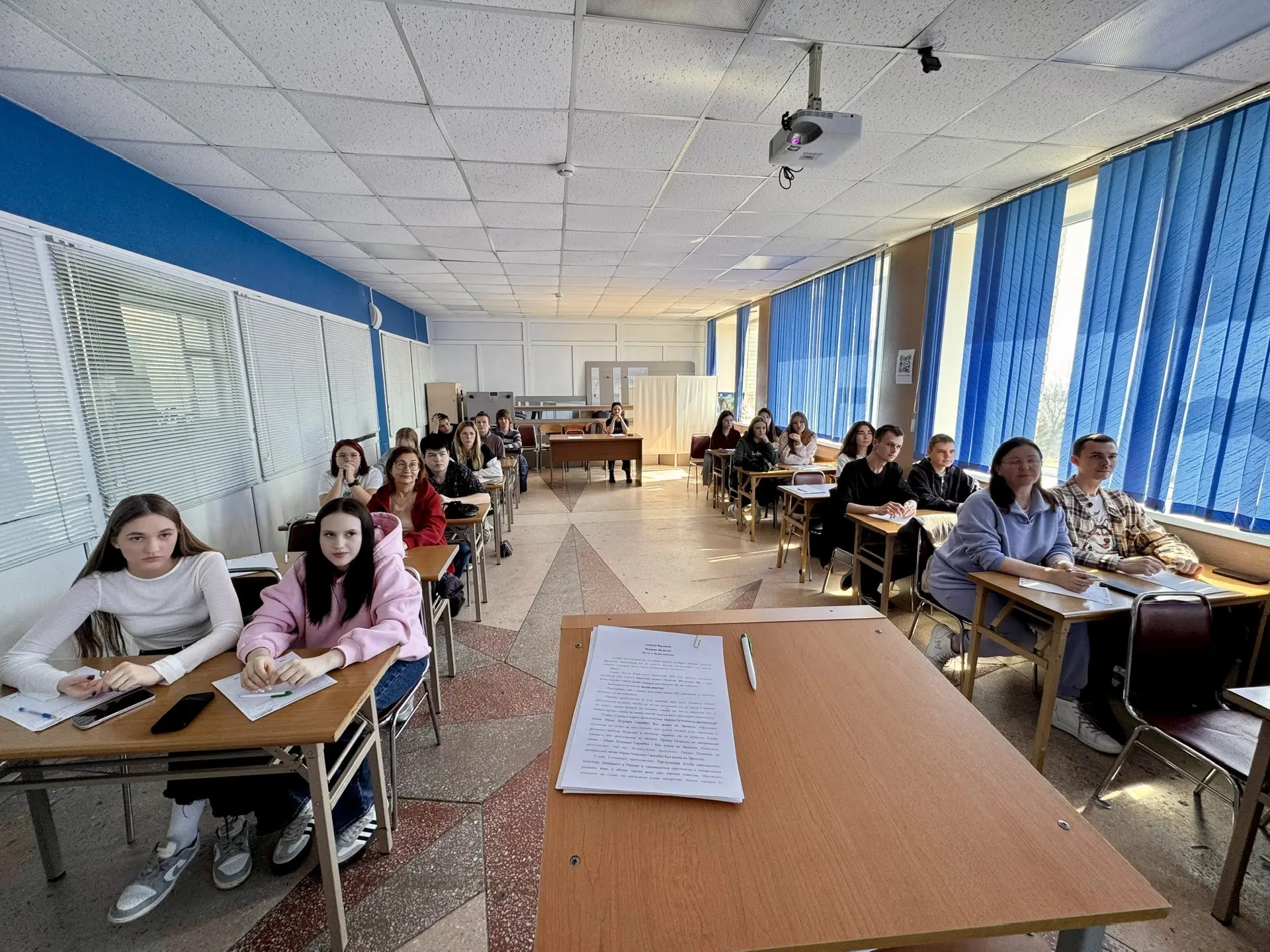 Колледж сервиса и дизайна стал площадкой для проведение ежегодной просветительской акции "Тотальный диктант"