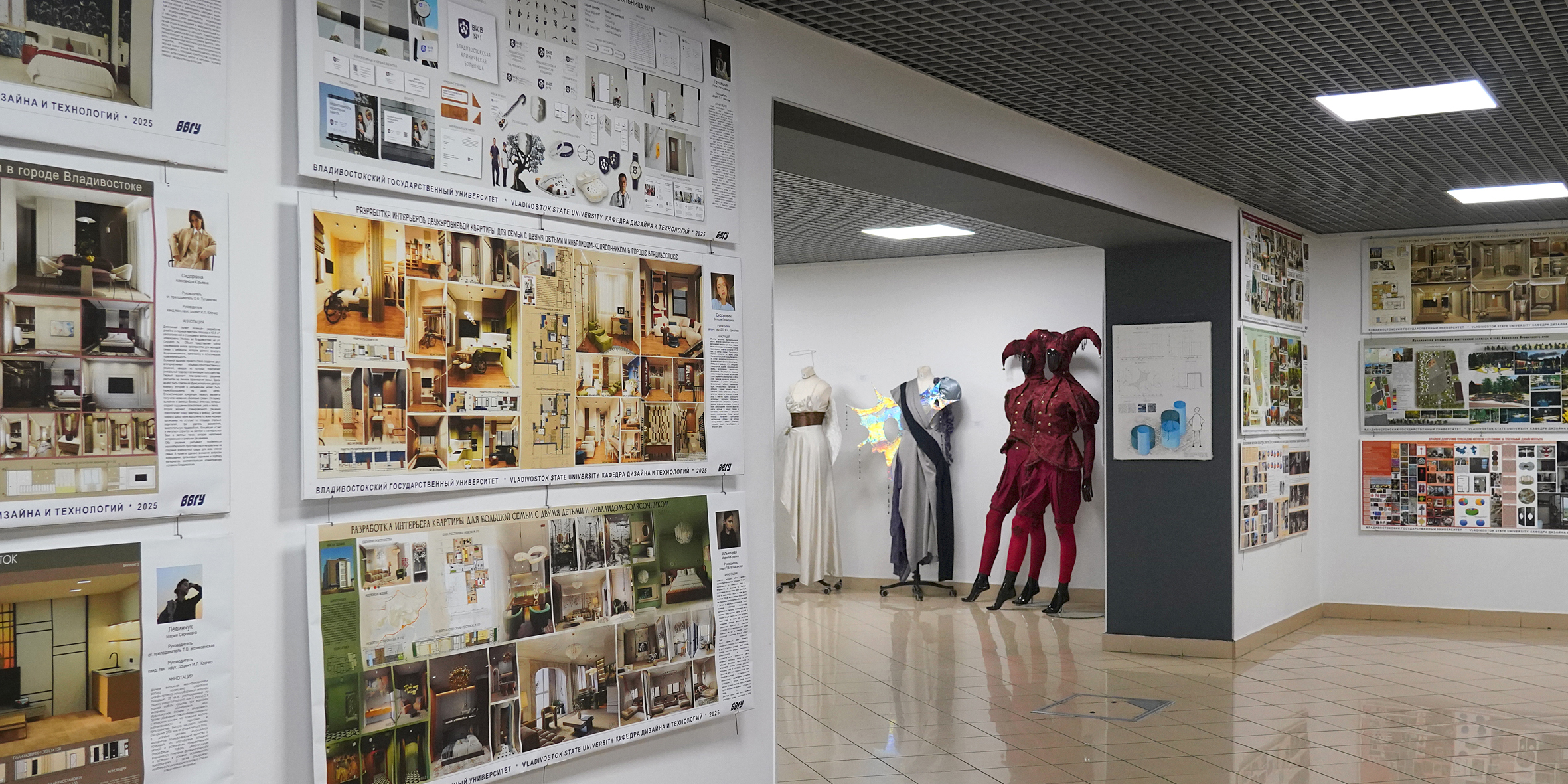 В ВВГУ открылась международная дизайнерская выставка «5.0»