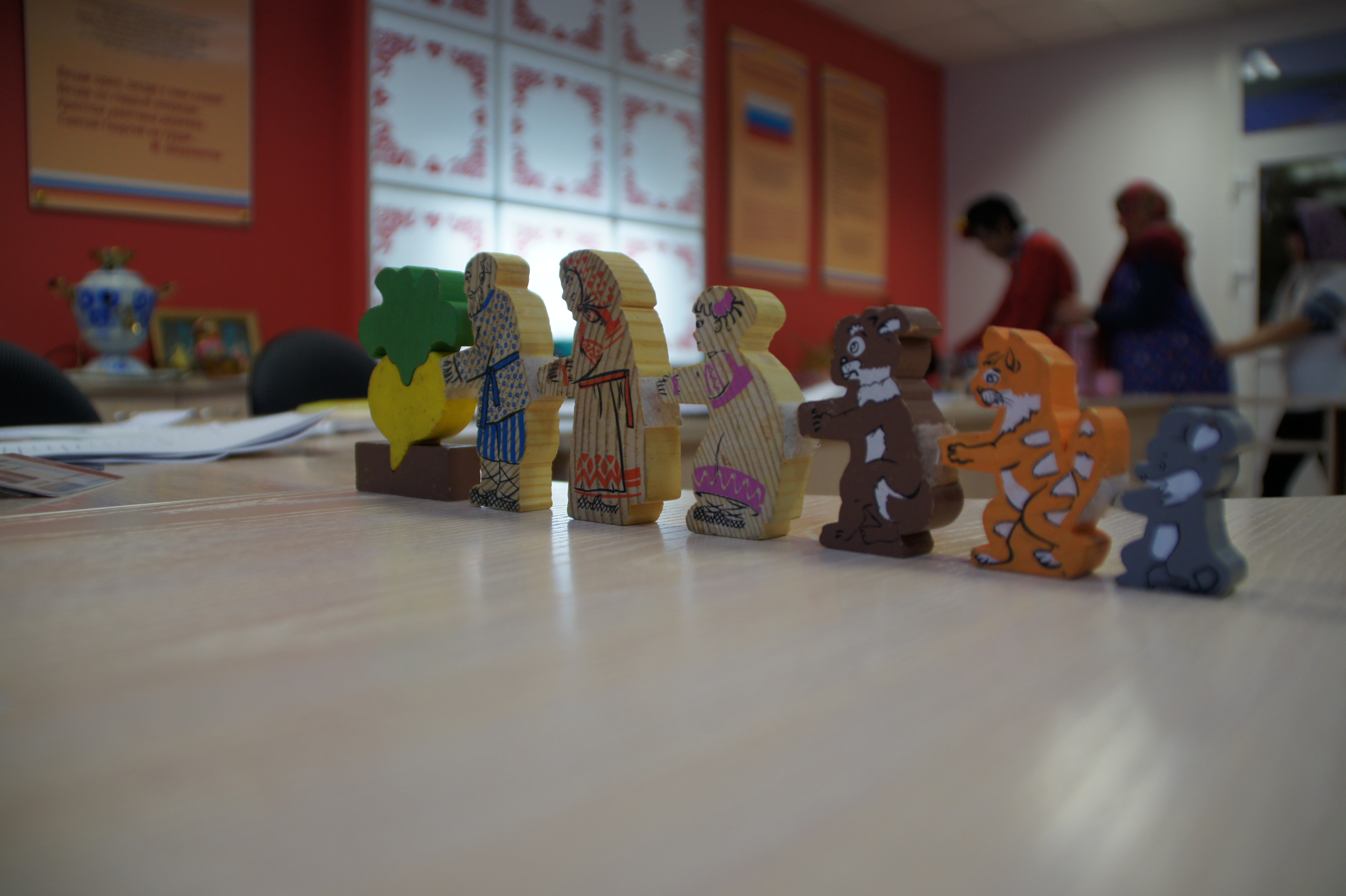 Давид за репку, внучка – за Нелли