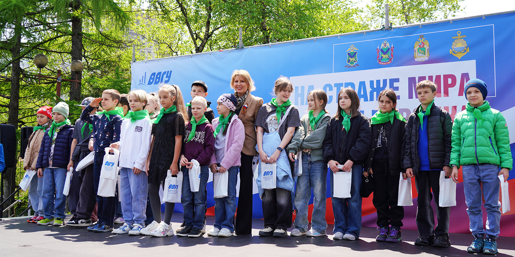 Ежегодный героико-патриотический фестиваль «На страже мира и порядка» прошел в ВВГУ