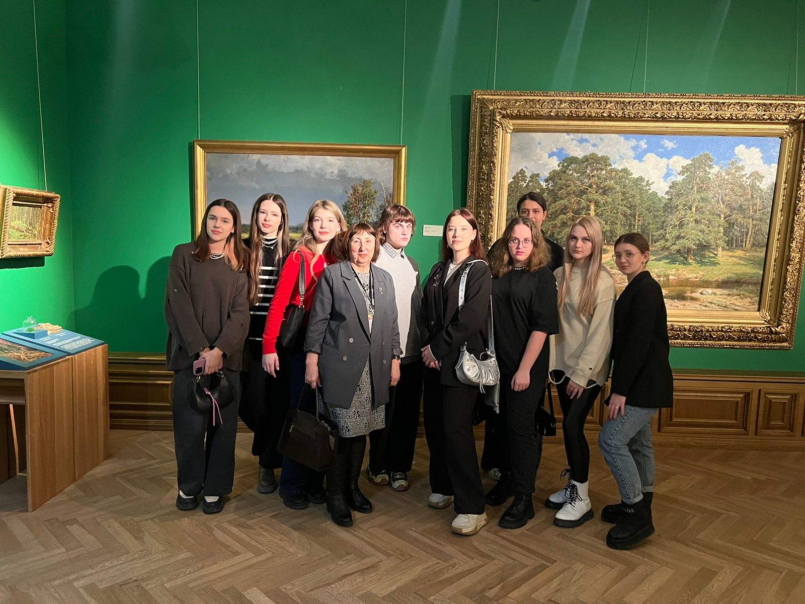 Студенты АК познакомились с творчеством Ивана Шишкина