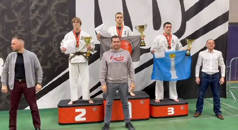 Студент группы СОФЗК-24- ОП2, Хмарук Юрий занял первое место на чемпионате России по «Кудо»!