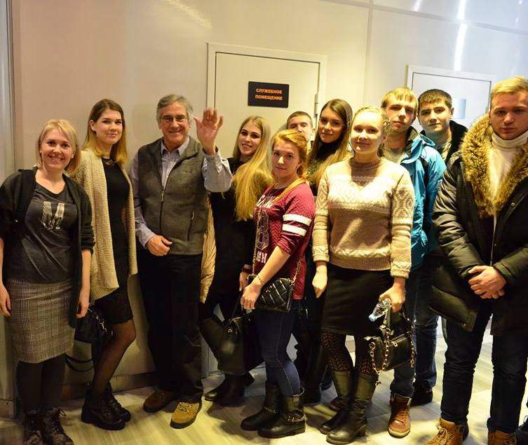 Встреча студентов 3 курса направления «Юриспруденция» с кинорежиссером и продюсером Кристофером Бивером