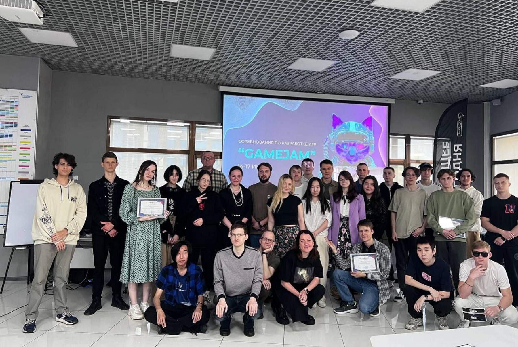 Команда IT-колледжа ВВГУ создала лучшую игру в соревнованиях по разработке GameJam