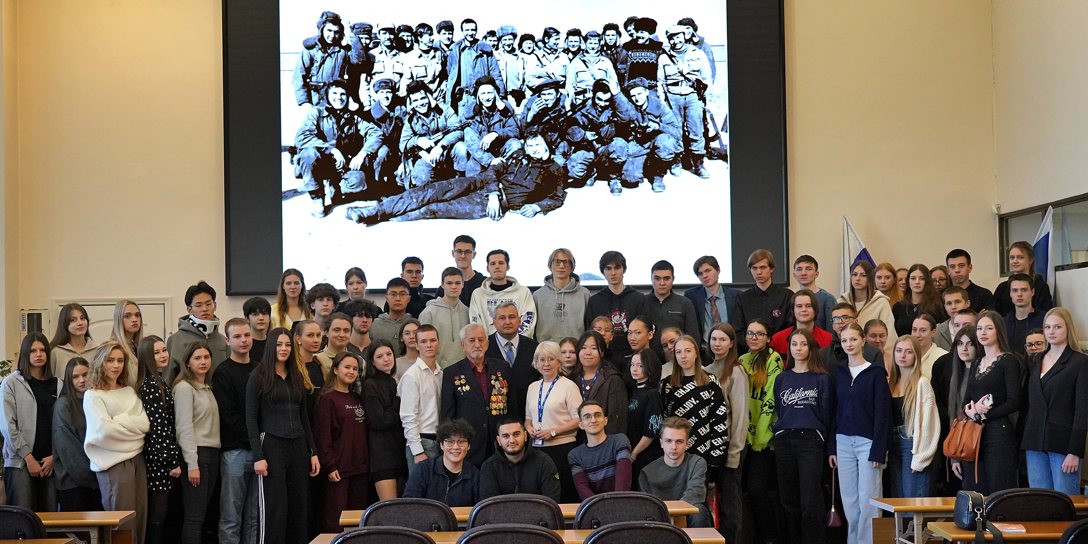 В ВВГУ прошла встреча с легендой спецназа КГБ – участником захвата дворца Амина в Афганистане