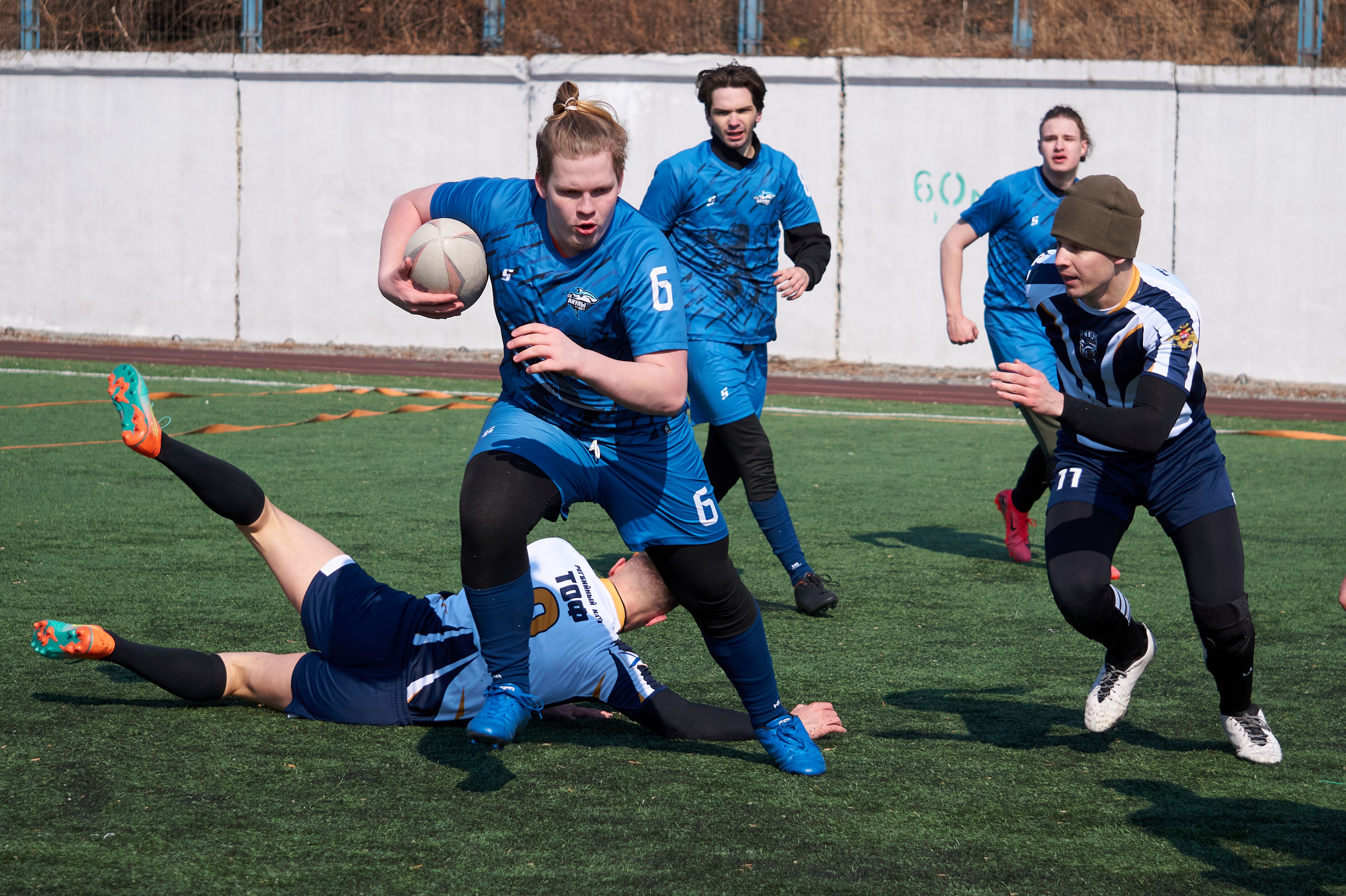 Сборная ВВГУ выступила в традиционном Кубке командующего Тихоокеанским флотом по регби