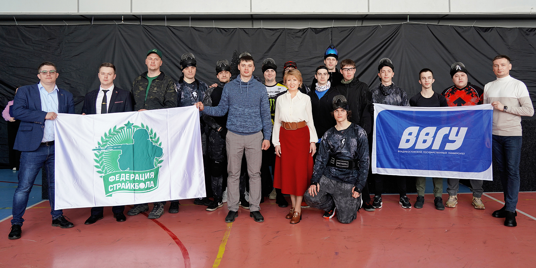 Первый на Дальнем Востоке студенческий страйкбольный полигон открыт в ВВГУ