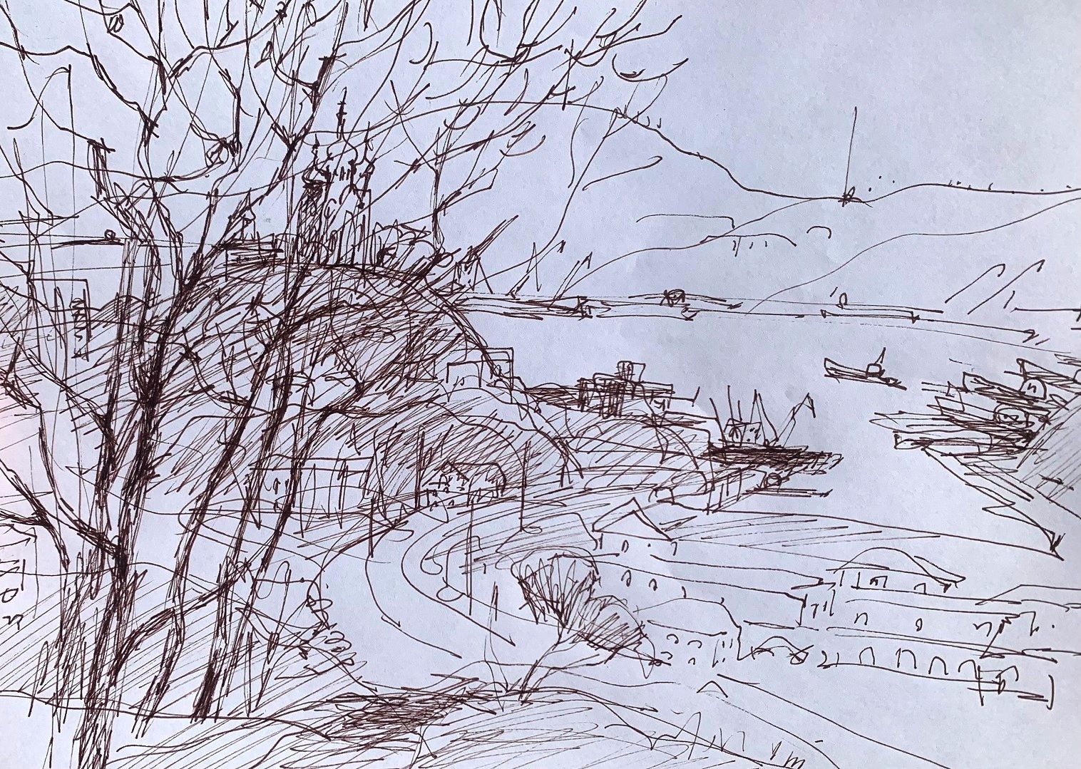 Выставка графики Оксаны Раевской "В моменте..."