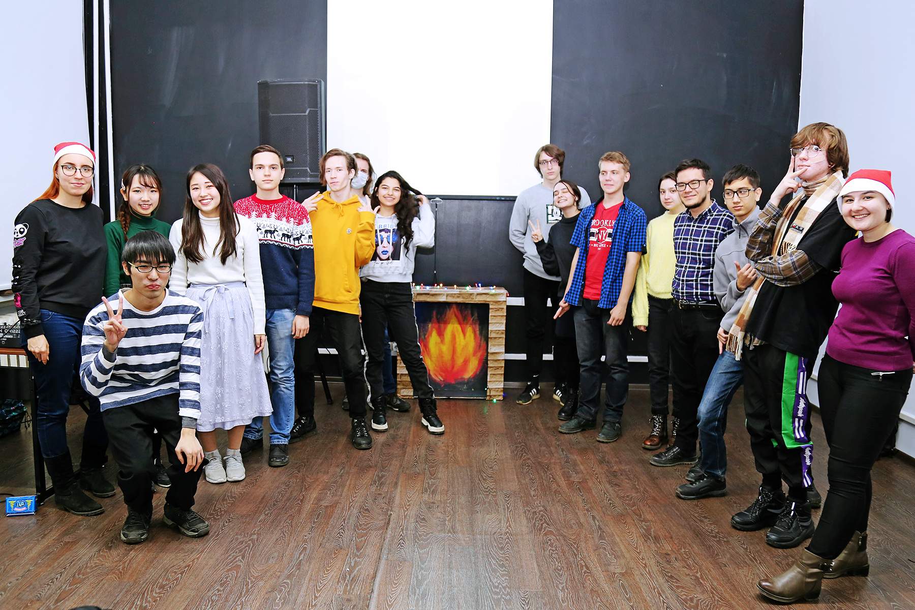 English speaking club: Christmas party