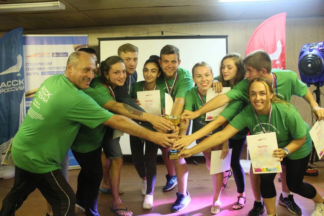 Студенты ВГУЭС отличились в первом студенческом спортивно-патриотическом лагере Дальнего Востока
