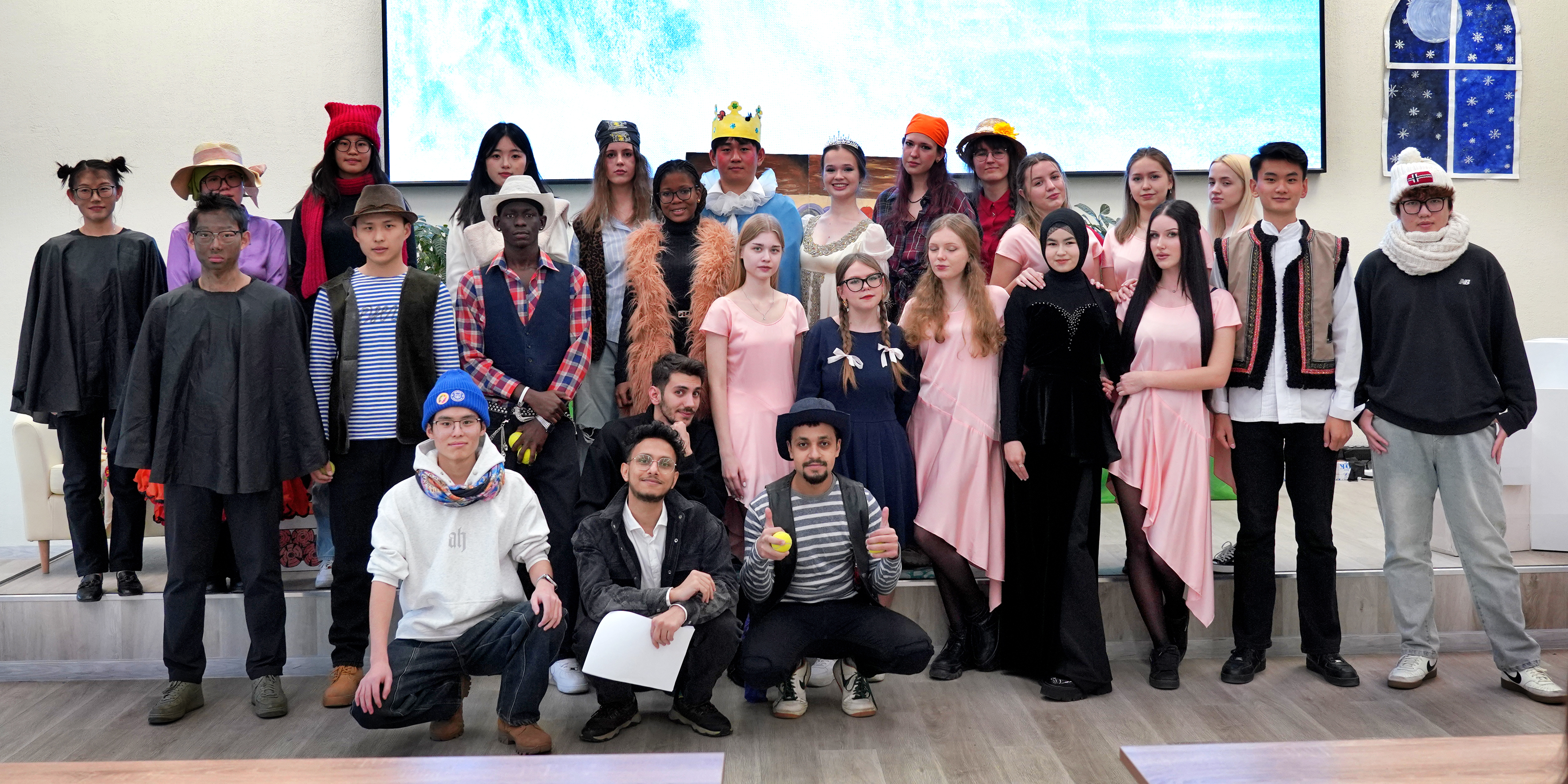 «Снежная королева»: традиционный новогодний спектакль российских и иностранных студентов прошёл в ВВГУ