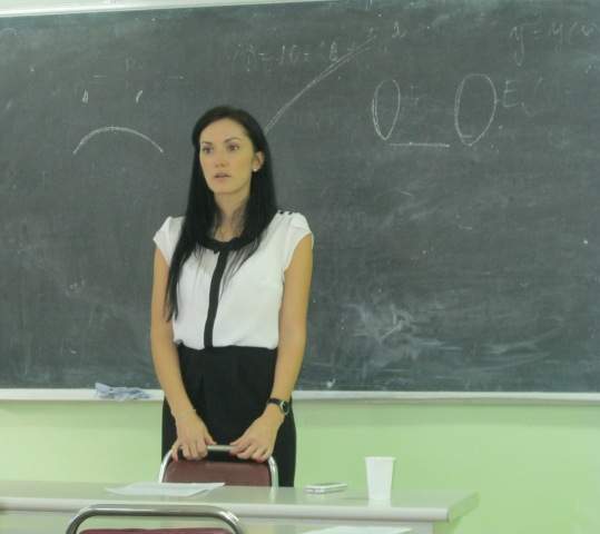 Заместитель директора по администрированию  «2ГИС-Владивосток» Ольга Гайдышева научила студентов ВГУЭС правильно проходить собеседование