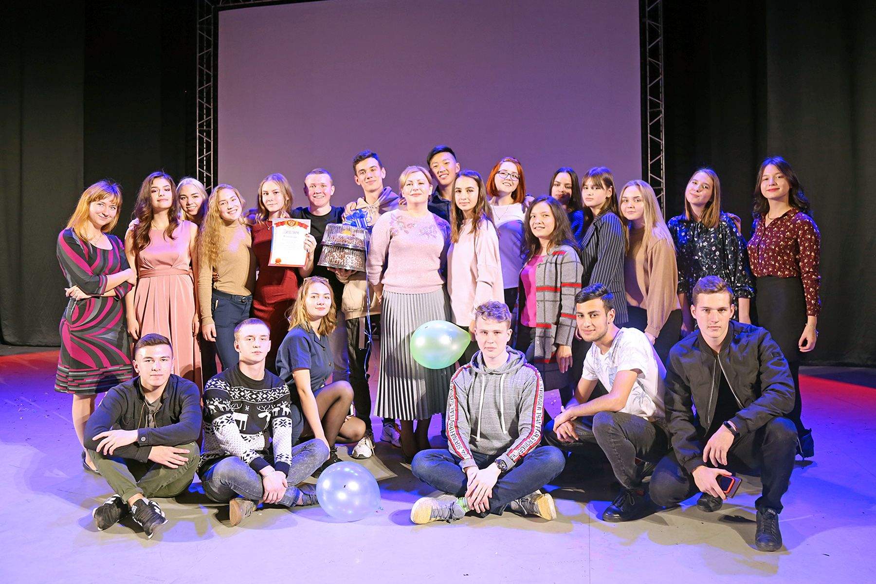 На кафедре ярко прошел День первокурсника