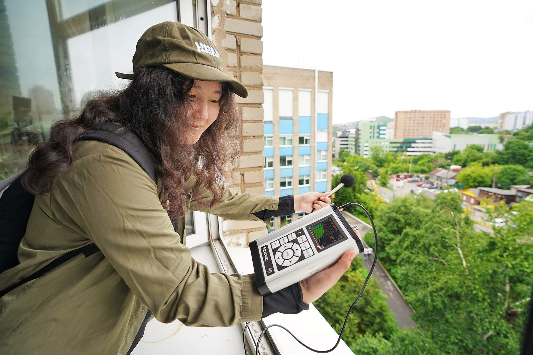 Исследовательский проект студентов-экологов рассказывает об уровне шума на территории ВВГУ